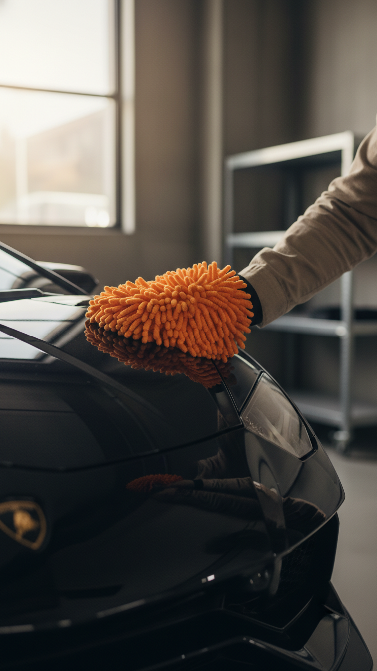 Microfiber Chenille Wash Mitt