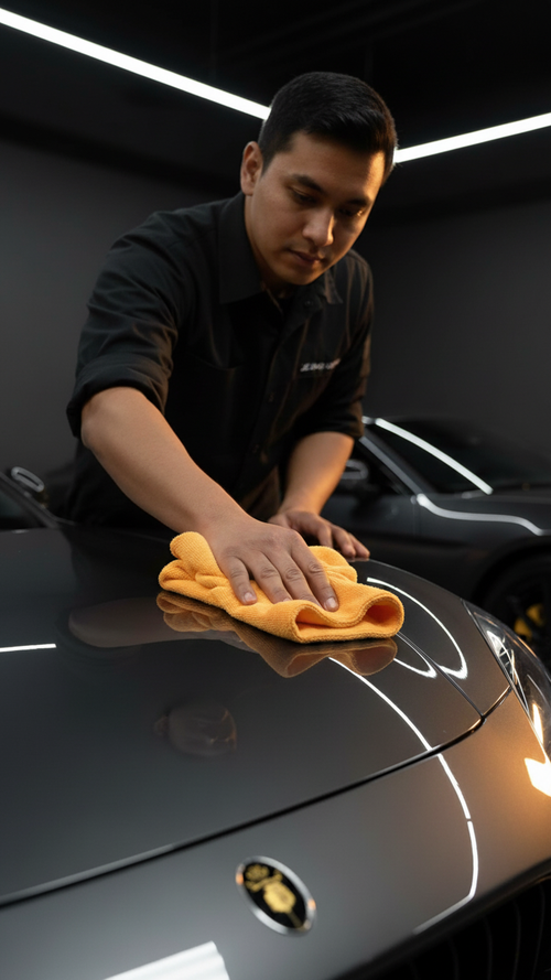 Microfiber Cleaning Cloth 40×40cm 400gsm – Car Detailing Cloth (40 Pack)