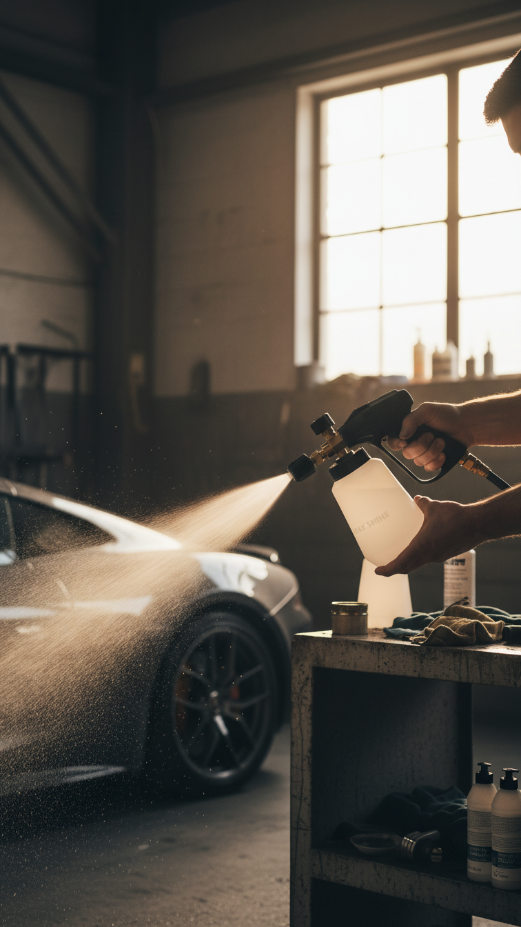 Adjustable Foam Cannon – Thick Snow Foam for Pressure Washers